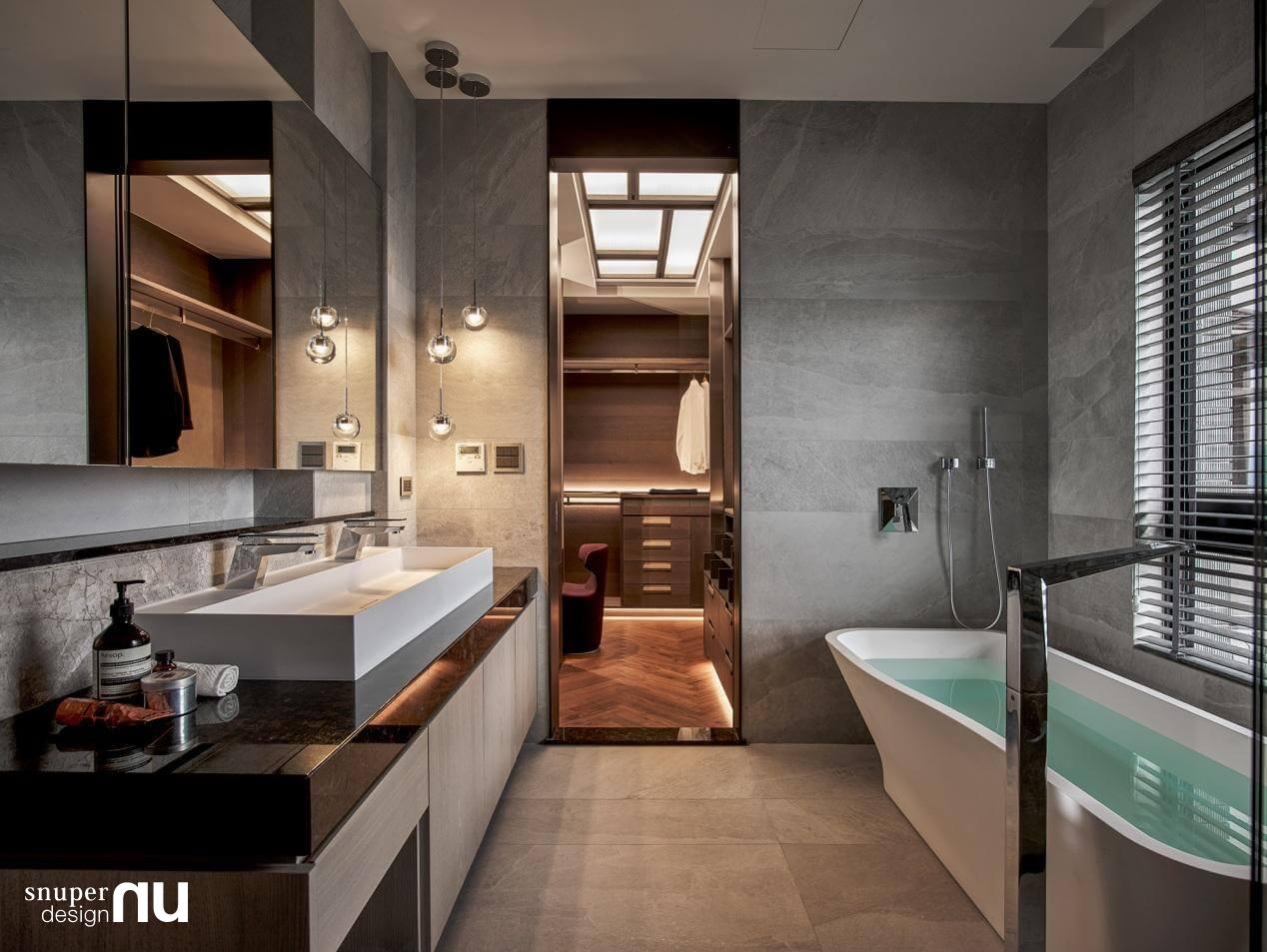 現代奢華：浴室設計