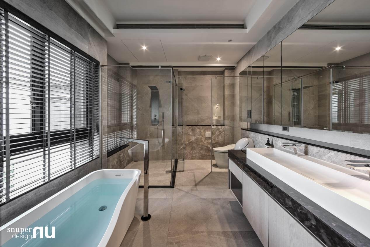 現代奢華：浴室設計