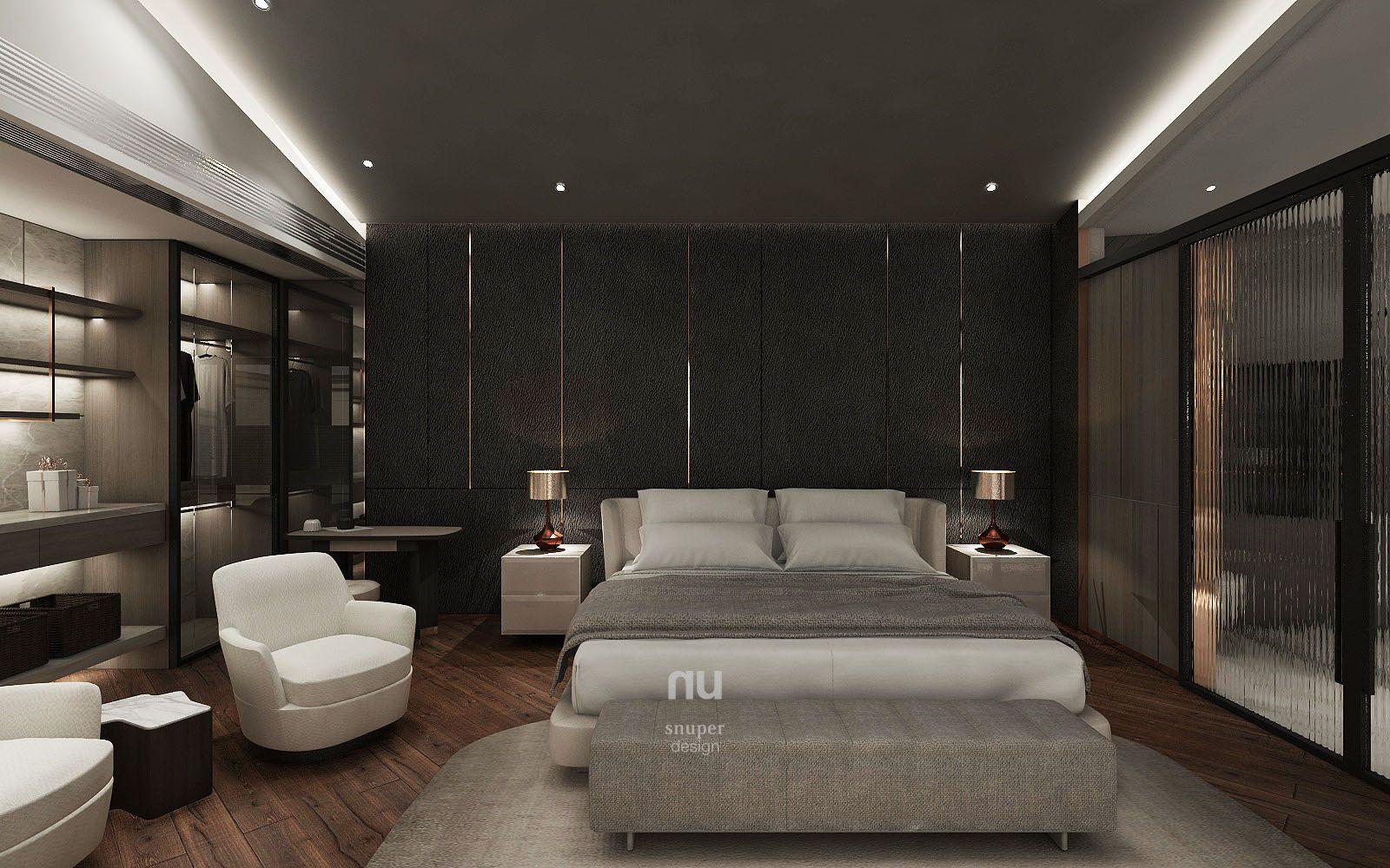 豪宅設計-南京安品-臥室