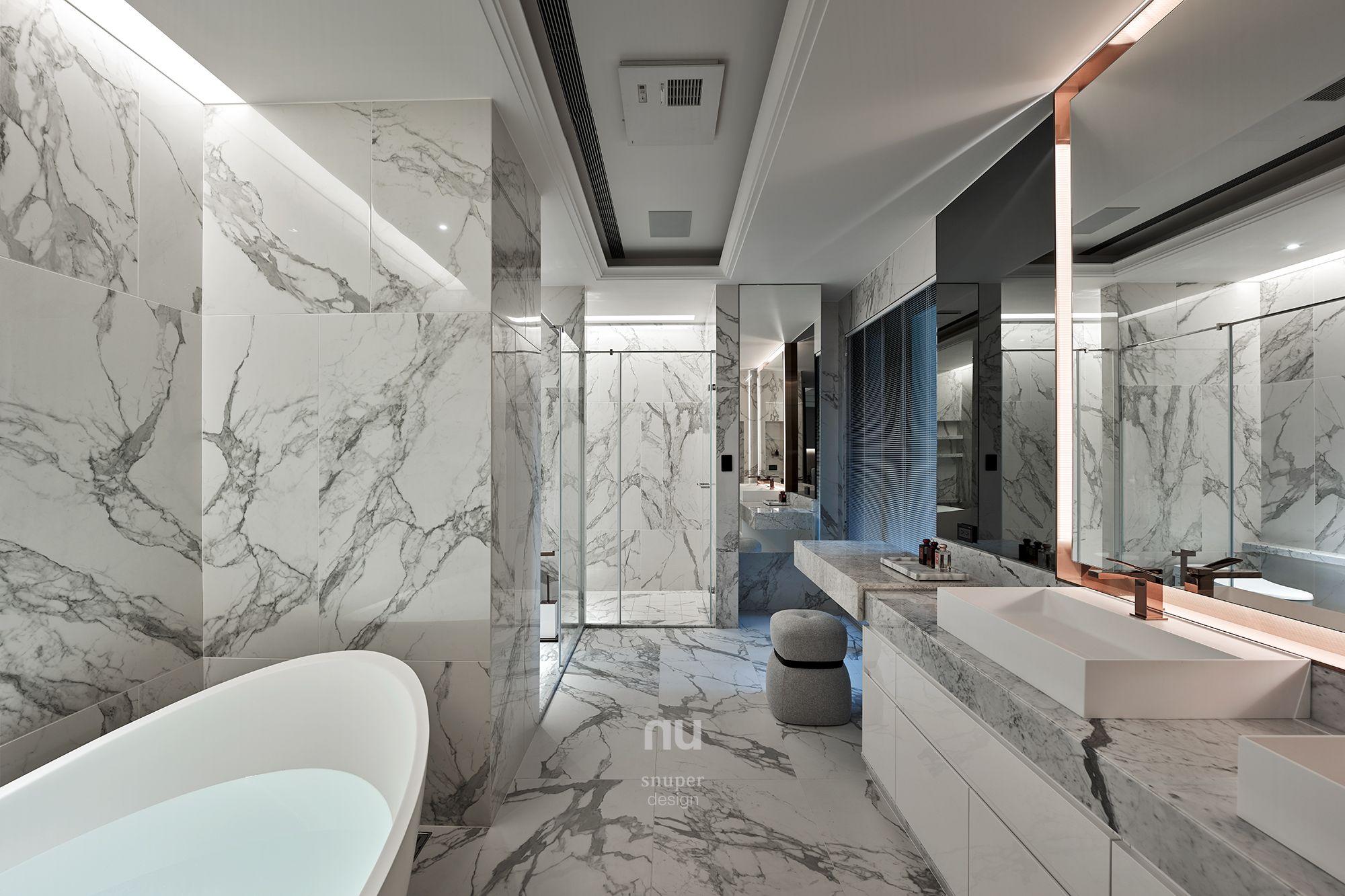 豪宅設計-都會靈感-主浴室