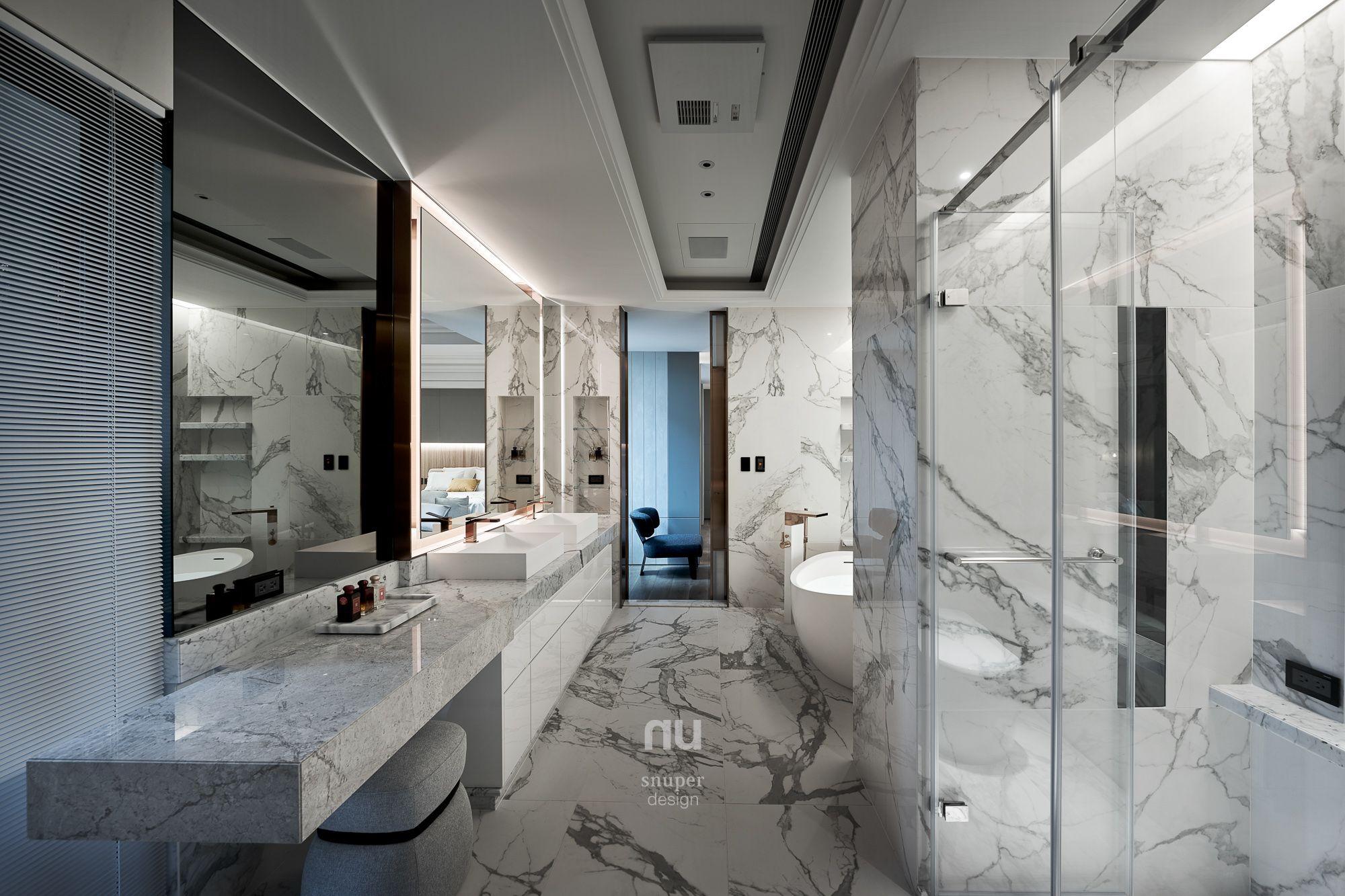 豪宅設計-都會靈感-主浴室